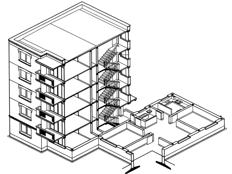 现代风格小型公建建筑资料下载-房屋建筑施工图和结构施工图培训讲义PPT（159页图文并茂）
