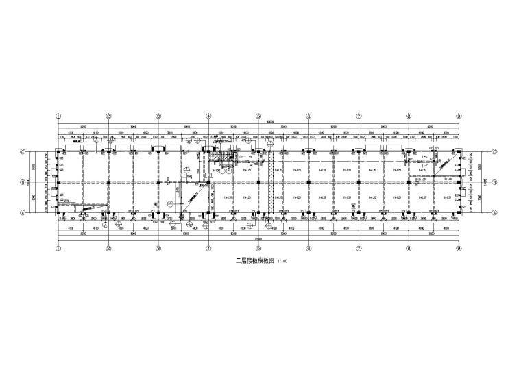 建筑结构水暖全套资料下载-地上2层商业楼全套施工图_建筑结构水暖电