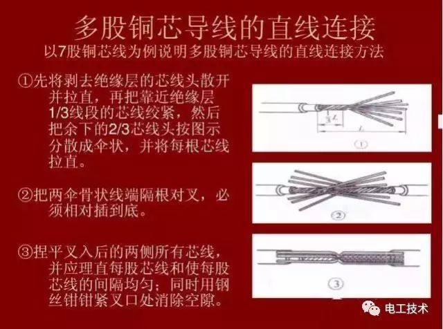 电工必备最新最全的电线(软线、硬线)连接方法(图文)_5