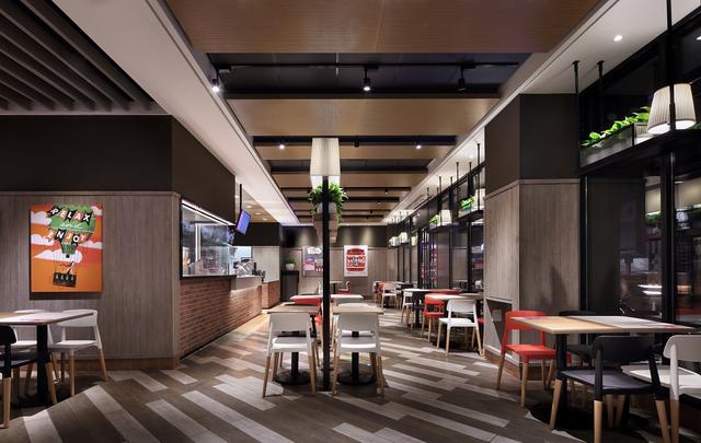 [分享]餐厅空间设计,kfc:百胜集团&艺鼎设计,共同延续经典