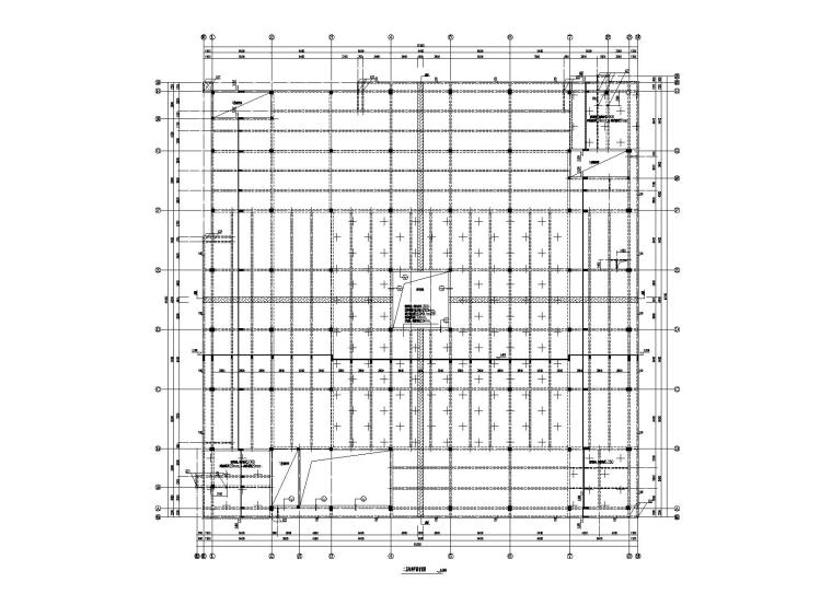 8层框架建筑结构图资料下载-3层煤矿设备生产线项目框架综合楼结构图