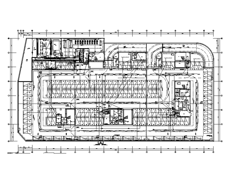 一类高层建筑建筑底图资料下载-一类高层建筑强电及人防施工图（大院设计）