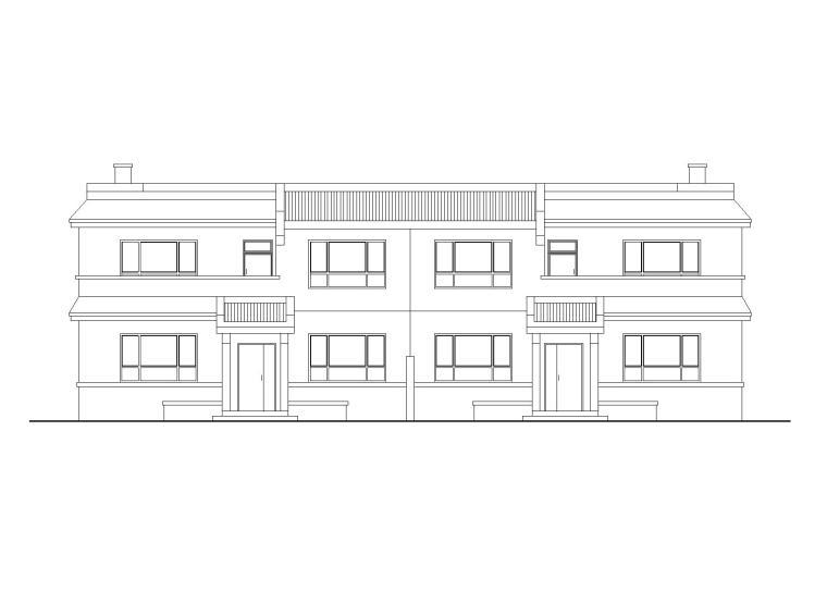 四川新农村建设户型平面图资料下载-河北新农村民居农家乐新居设计施工图