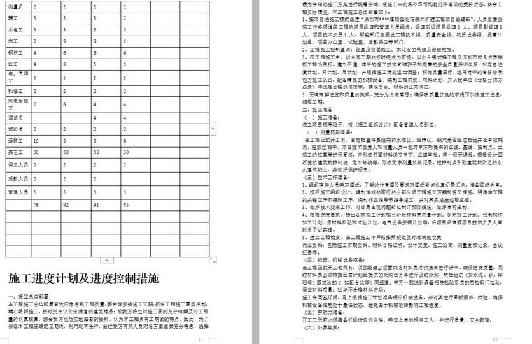 某植物园扩建工程施工组织设计方案文本（WORD+60页）-页面六