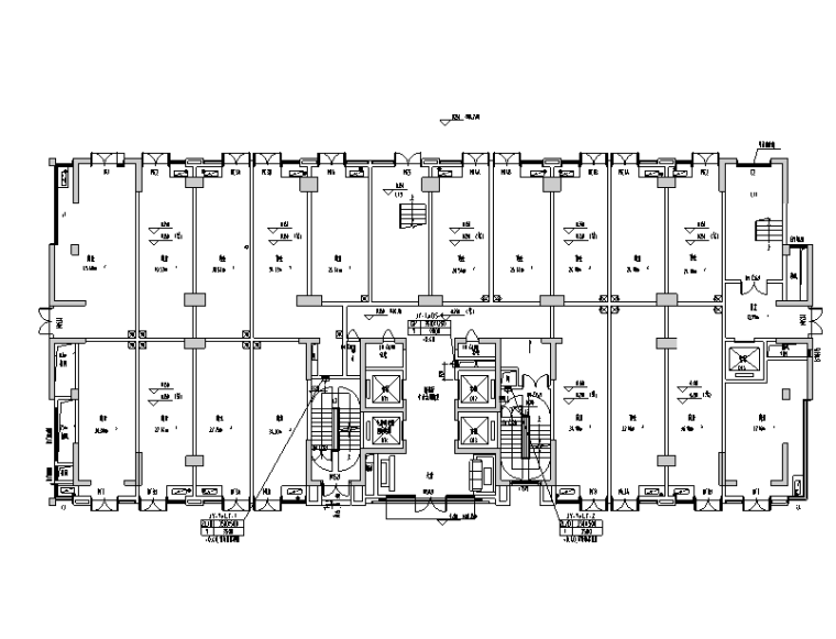 4层单元楼建筑施工图资料下载-成都高层公共建筑暖通设计施工图