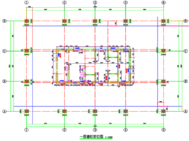 施工测量放线CAD资料下载-[青岛]框架核心筒结构园林大厦工程施工测量放线方案（2017）