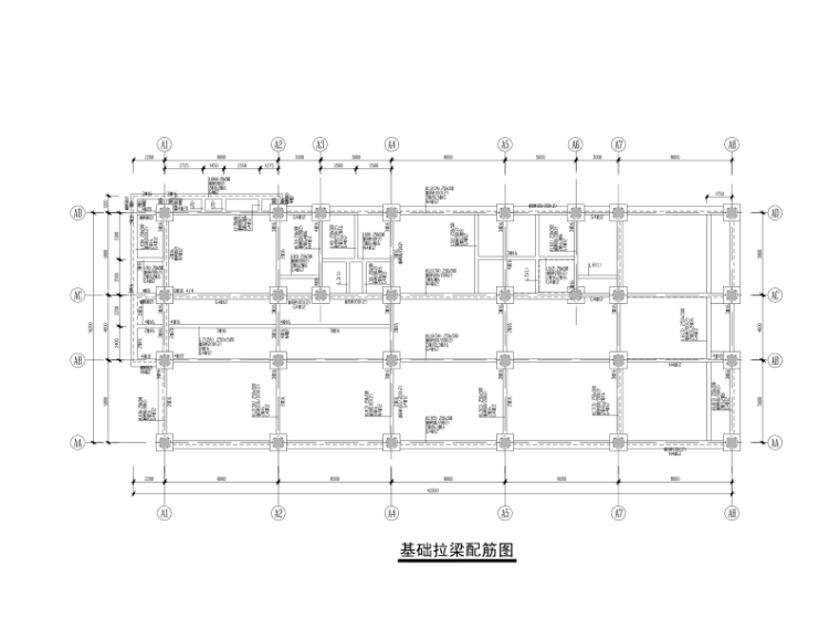 屋顶装饰框架资料下载-某数据中心4层框架办公楼结构施工图2013