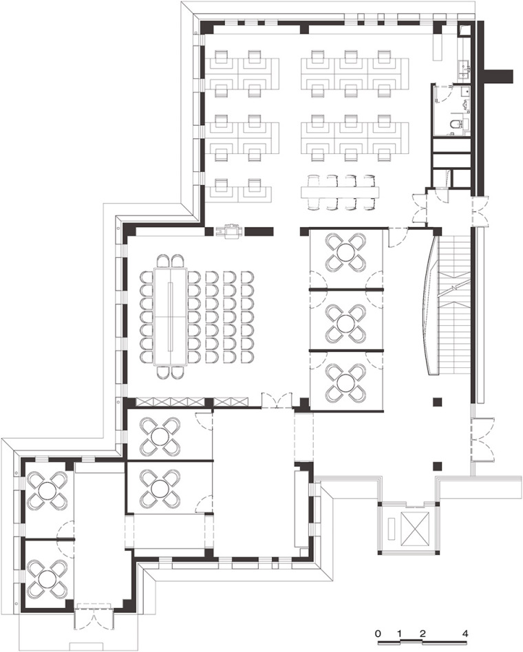 北京汇佳国际学校行政办公楼改造-007-sunlight-into-the-glass-renovation-of-the-administrative-office-building-of-huijia-international-school-in-beijing-china-by-why-co