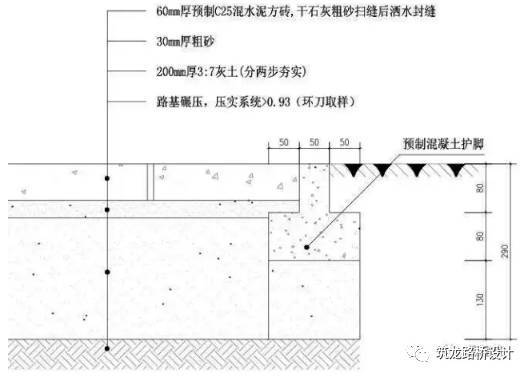 万科住宅内的道路设计，标准和施工做法，都是经验呀！！_45