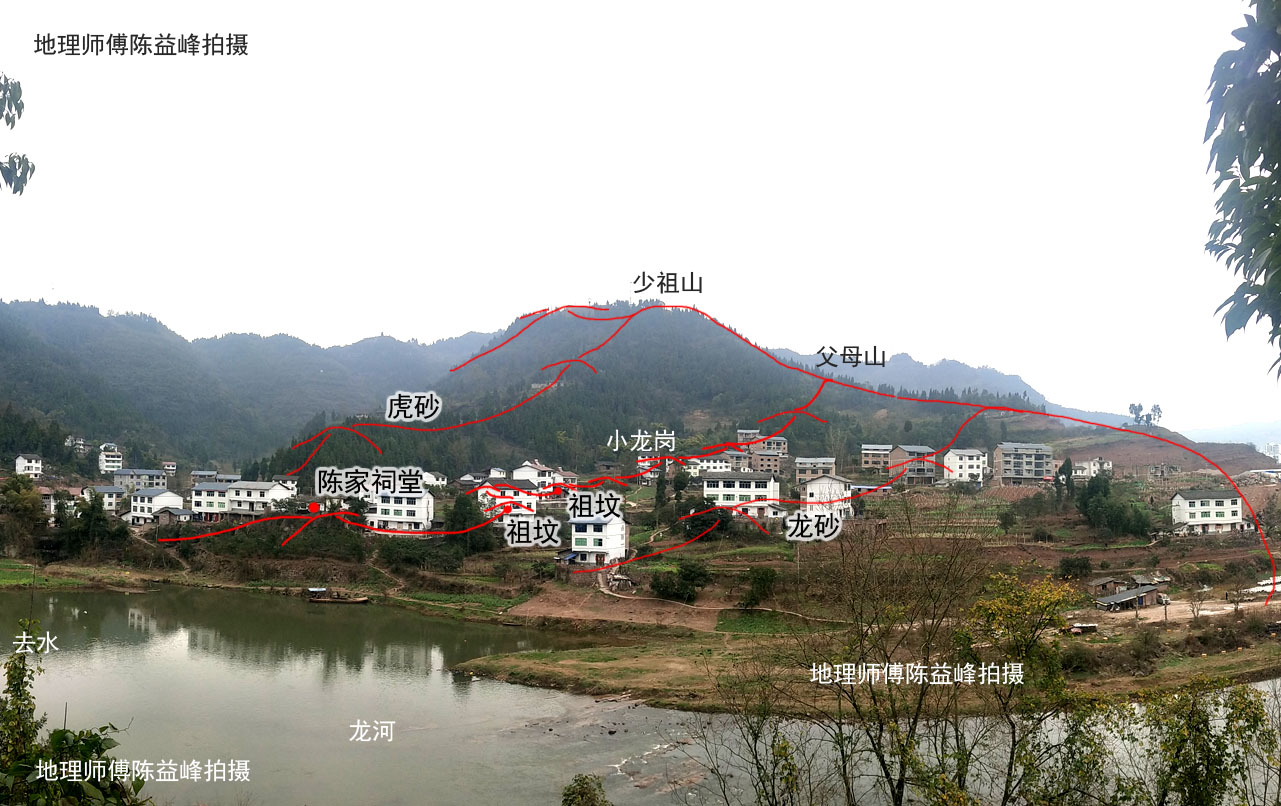陈益峰:黄蛇赶哈形,曾家祖坟-建筑风水学-筑龙建筑设计论坛