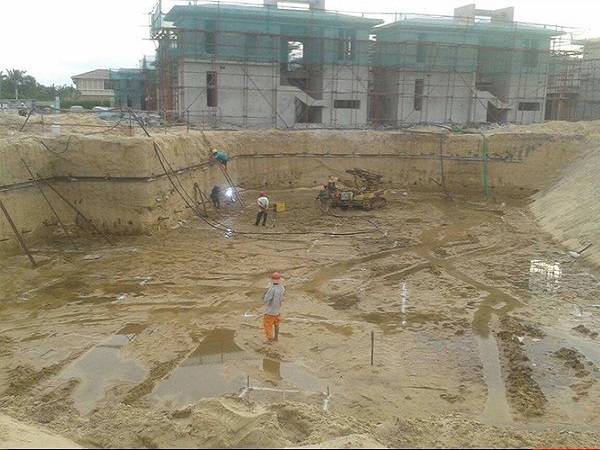 污水处理池基坑施工方案资料下载-[天津]污水处理站基坑降水施工方案