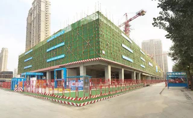 办公大楼景区设计资料下载-中建五局标准化工地颜值爆表，完胜5A景区！！