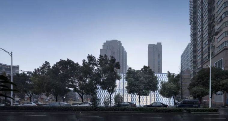 南京展厅设计资料下载-纯净现代的设计—— 玻璃体展厅，充满立体感和动态性。