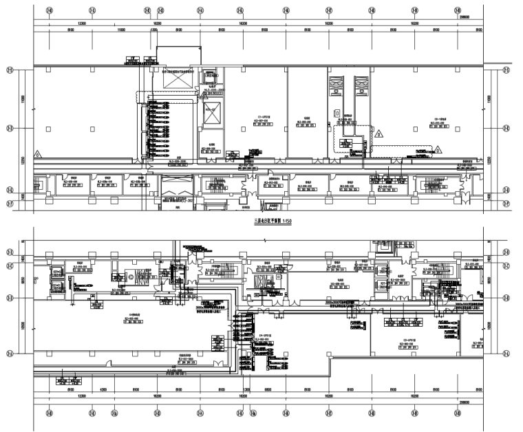 工业厂房监理策划资料下载-国内知名屏幕生产商新建工业厂房机电设备招标图纸