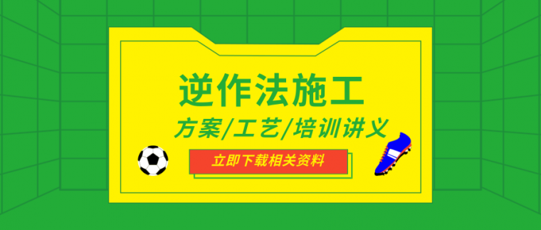 半盖挖施工方案资料下载-逆作法施工技术，逆作法施工方案，逆作法施