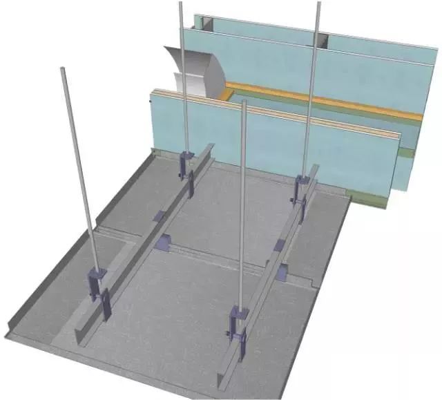 地面、吊顶、墙面工程BIM三维节点做法施工工艺详解_13