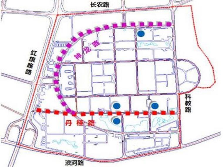 [湖南]雨污分流主管网改造项目图纸（pdf）-施工范围图