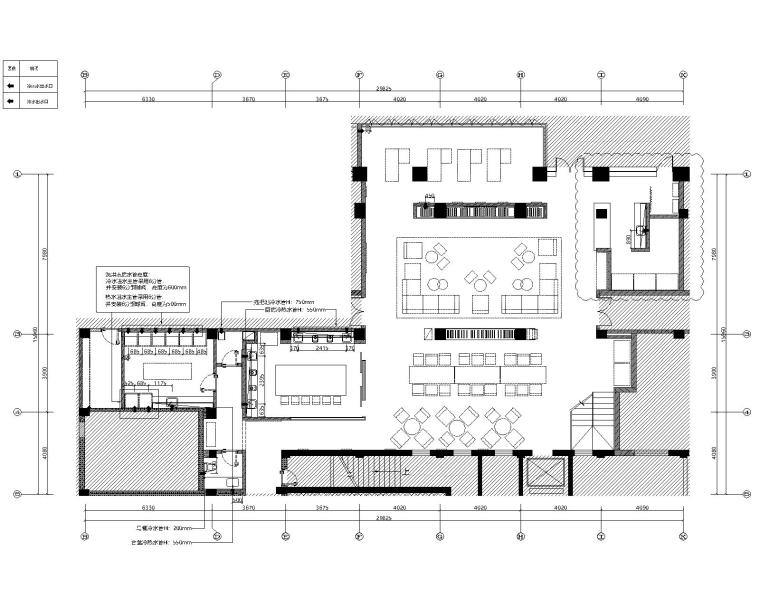 上海桀思空间-上海金沙路酒店式公寓室内装修施工图（附效果图）-给水图