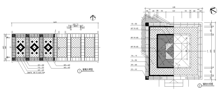 CAD教程免费资料下载-景观铺装|130套铺地CAD图案 71-130