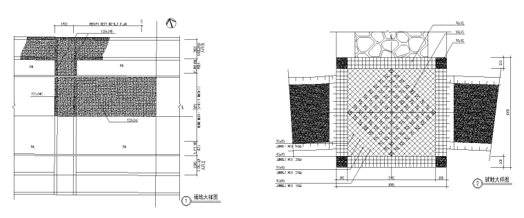 景观铺装|130套铺地CAD图案 71-130-2_看图王