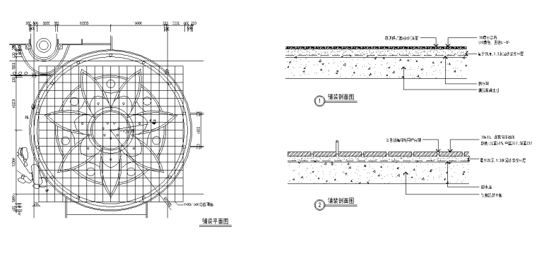 cad地面填充图案表示图片