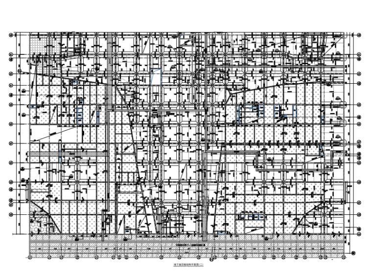 5层地下室资料下载-[上海]商业广场项目地下室结构施工图2016