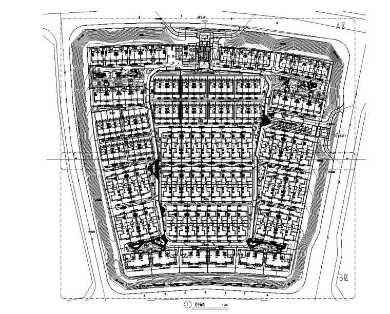 cad灯具施工图资料下载-[北京]北京院子全套施工图设计（园林建筑|CAD）