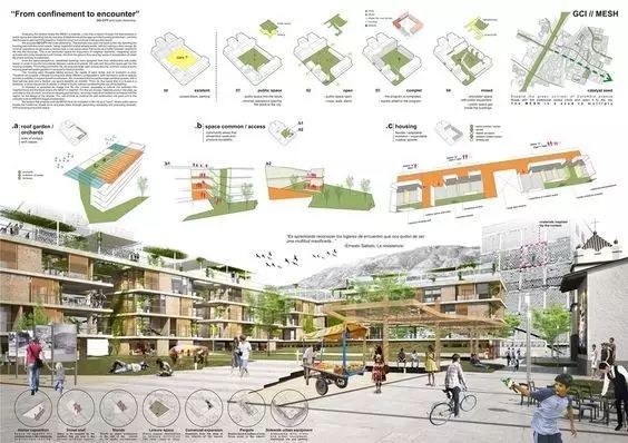 建筑排版100例丨附770张高清国外建筑景观排_65