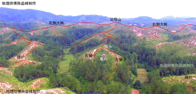 陈益峰:倒地金钗,宋朝墓地之百子地-建筑风水学-筑龙建筑设计论坛