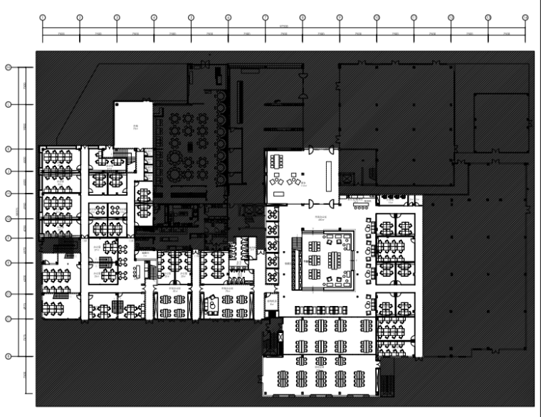 单间cad办公室资料下载-[上海]创客空间办公室丨效果图+施工图CAD&PDF+物料表格