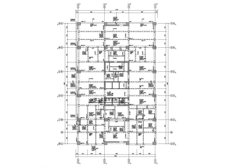 办公楼室内装饰设计施工图资料下载-23层钢筋混凝土结构青枫公园办公楼施工图（2013年）