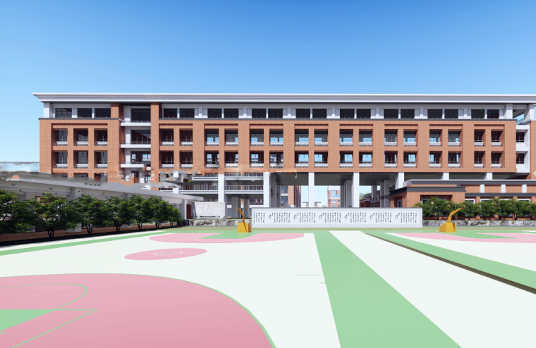 [湖南]长沙高新区金南中学建设方案模型设计（2018年）-长沙高新区金南中学建设项目 (5)