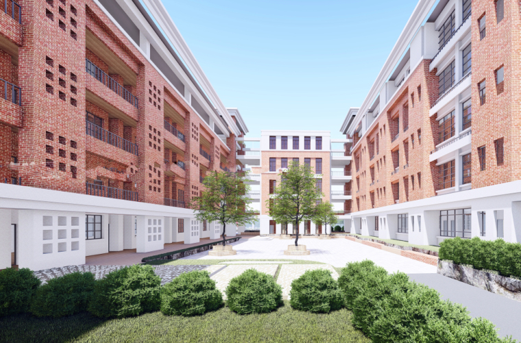 [湖南]长沙高新区金南中学建设方案模型设计（2018年）-长沙高新区金南中学建设项目 (11)