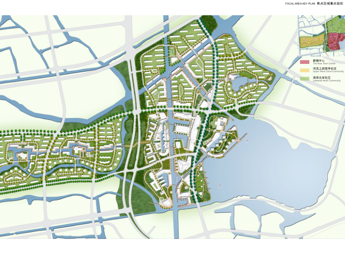 [上海]青浦朱家角项目总体规划设计文本-焦点区域重点规划