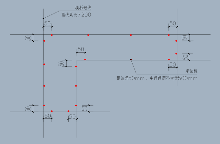 模板工程施工技术交底PPT（图文解析）-76柱墙根部定位筋