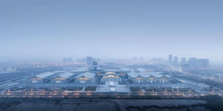 64展厅设计资料下载-作品 | 世界最大悬索结构展厅: 石家庄国际会展中心 —— 清华