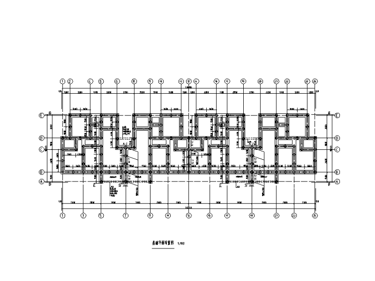 2层砖混结构施工图资料下载-[重庆]3栋6层砖混结构经济适用房结构施工图（2012）