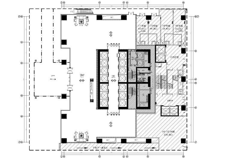 办公空间模型及效果图资料下载-[佛山]万达甲级写字楼两套办公样板间效果图+施工图+机电图+物料表