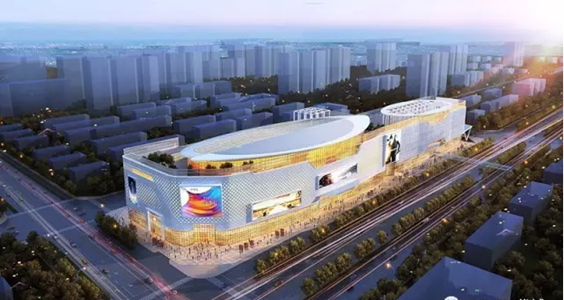 [北京]benoy-合生汇购物中心效果图 施工图