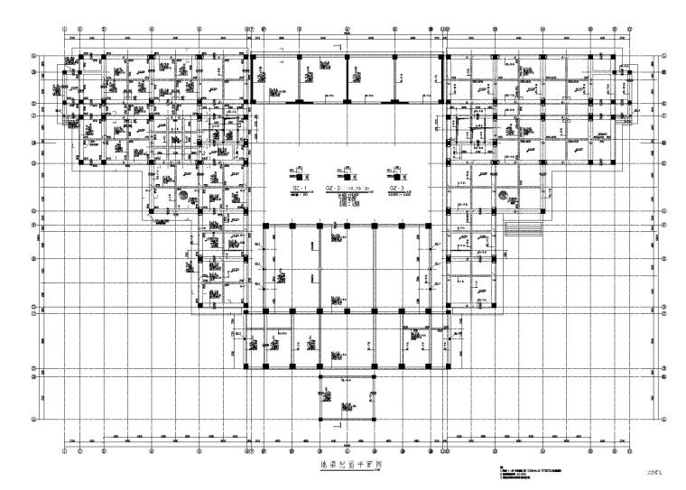 五层办公楼建施结施图纸资料下载-宾馆建筑结构抗震设计图纸