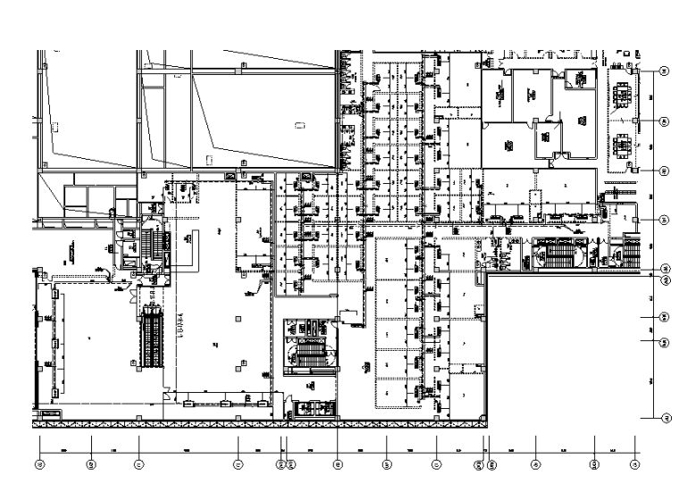 高层建筑暖通施工图纸资料下载-佛山档案馆暖通设计施工图纸