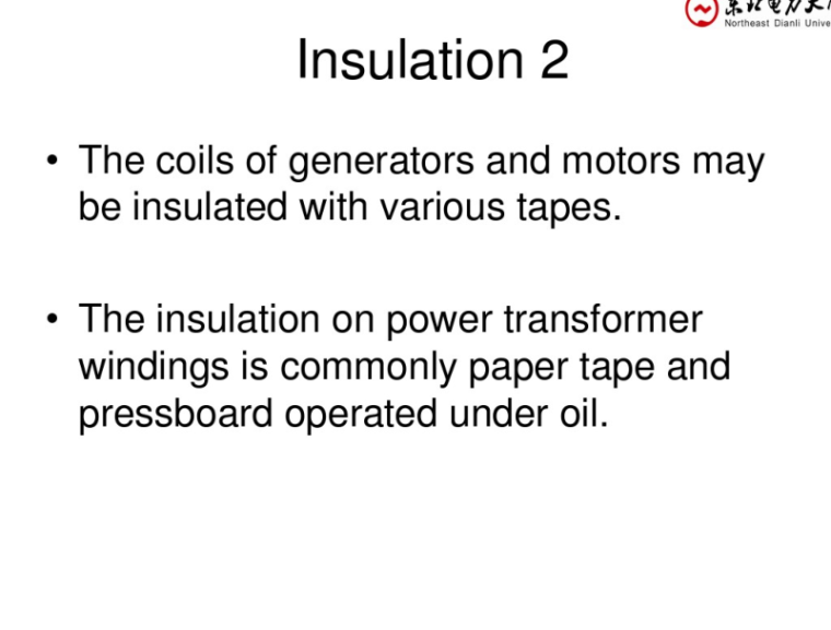 电力专业英语14-电力系统中的高电压技术-insulation 2