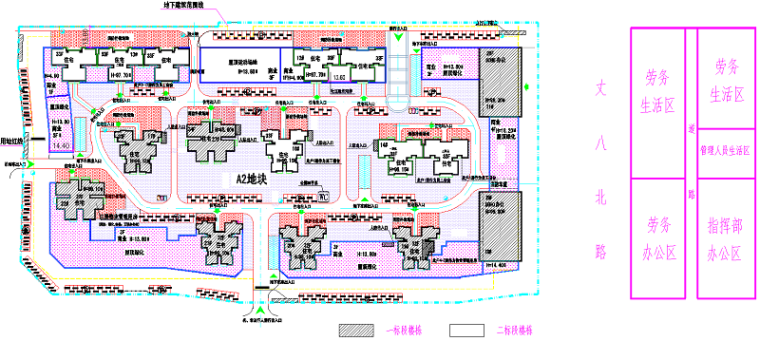 [陕西]框架剪力墙结构商业住宅绿色施工汇报材料PPT（图文丰富）-38施工场地情况