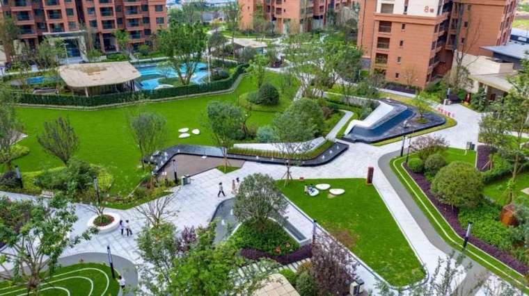 重庆融创文旅城锦御住宅景观-尚源景观-居住区案例-筑龙园林景观论坛