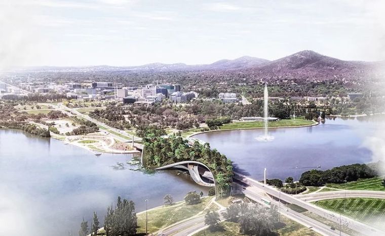水与生态景观资料下载-花园城市的新榜样—— 生态景观桥+线性公园！！