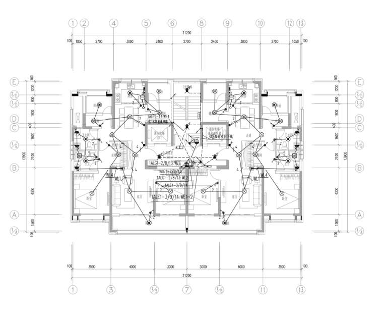 图解建筑电气施工资料下载-西安特大型住宅组团及配套建筑电气施工图