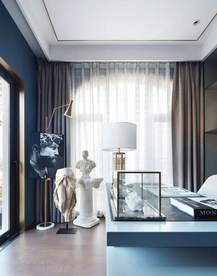 600㎡大尺度别墅空间,精致奢华!-室内设计-筑龙室内设计论坛