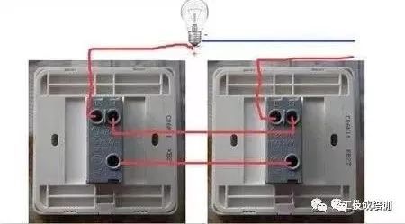 开关接线实物图资料下载-电灯开关L、L1和L2如何接线？看老电工的全面分析~