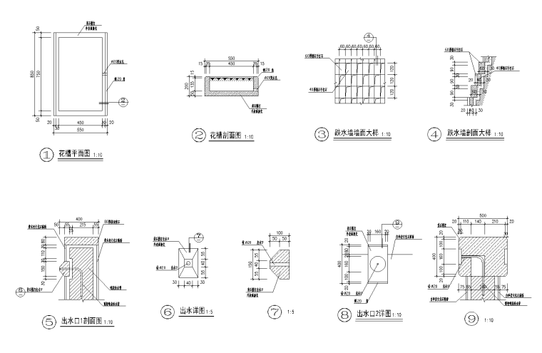 47套园桥汀步CAD施工图（1-25）-8_看图王