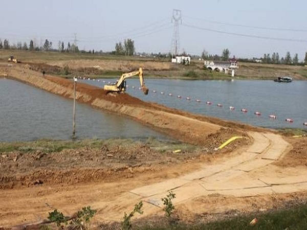 土方填筑围堰施工方案资料下载-河道生态治理工程施工方案